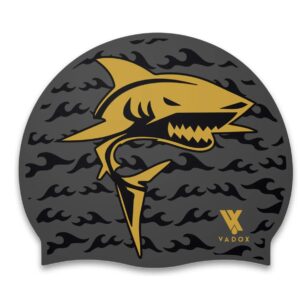 Gorro Natación 3D Shark Pure Black